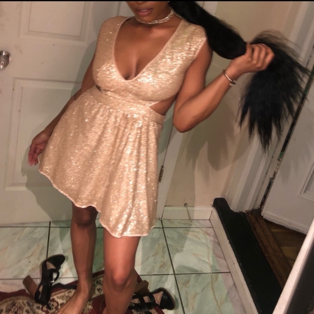 Gold Dress